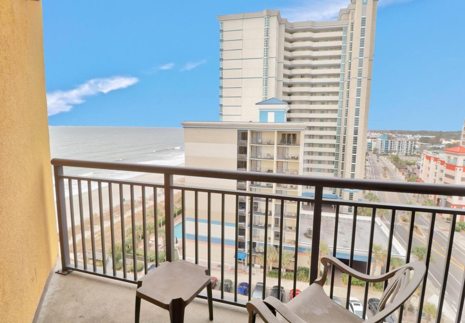 Beautiful Warm Ocean View Beach Condo With Pool Миртл-Бич Экстерьер фото